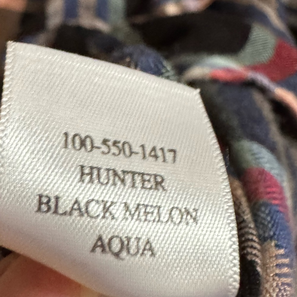 Rails Black Plaid Button-Down Shirt with Pink and Blue - Picture 8 of 10
